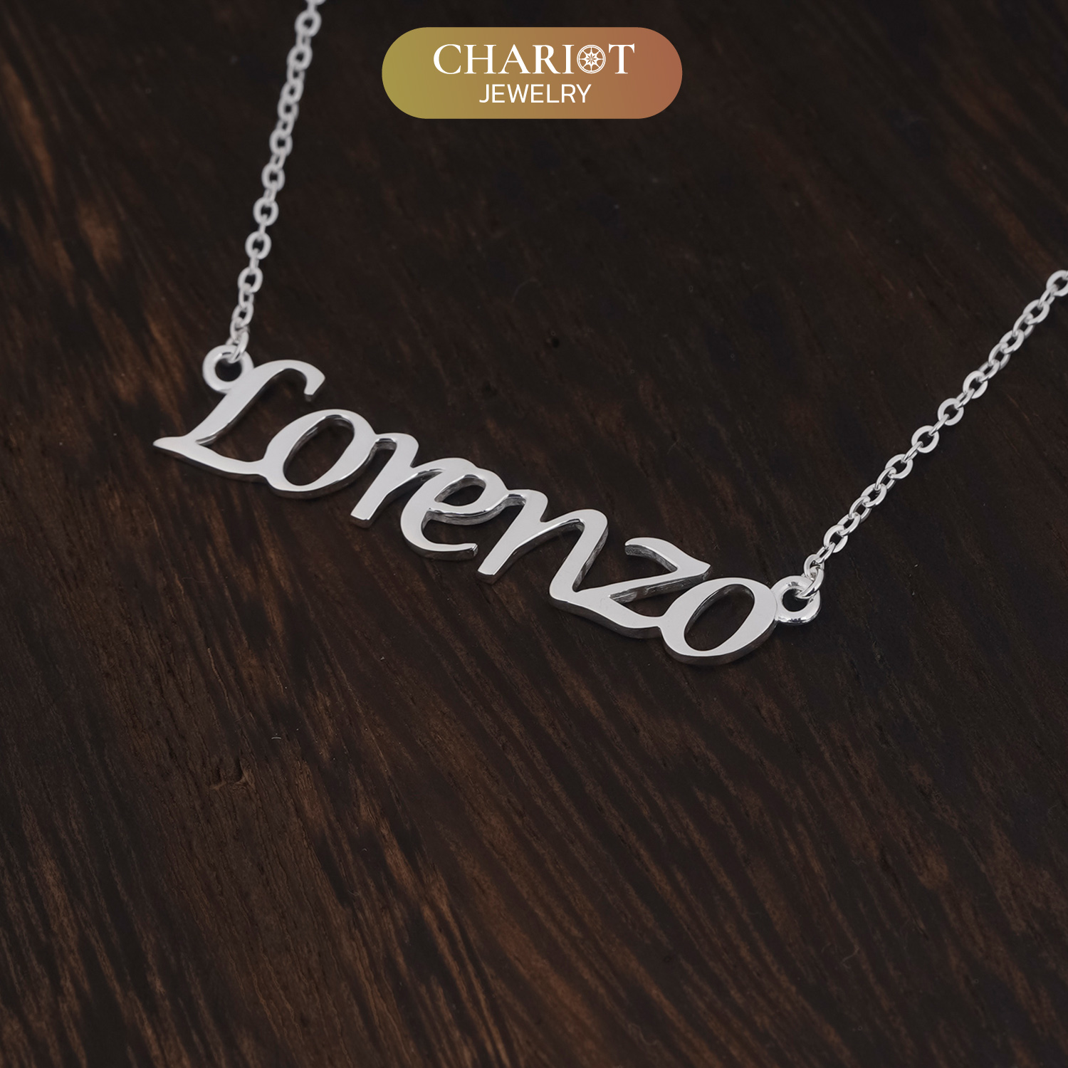 Personalized Lucida Calligraphy Name Necklace