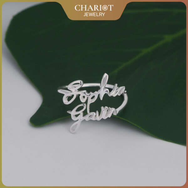 Personalized Couple Name Ring