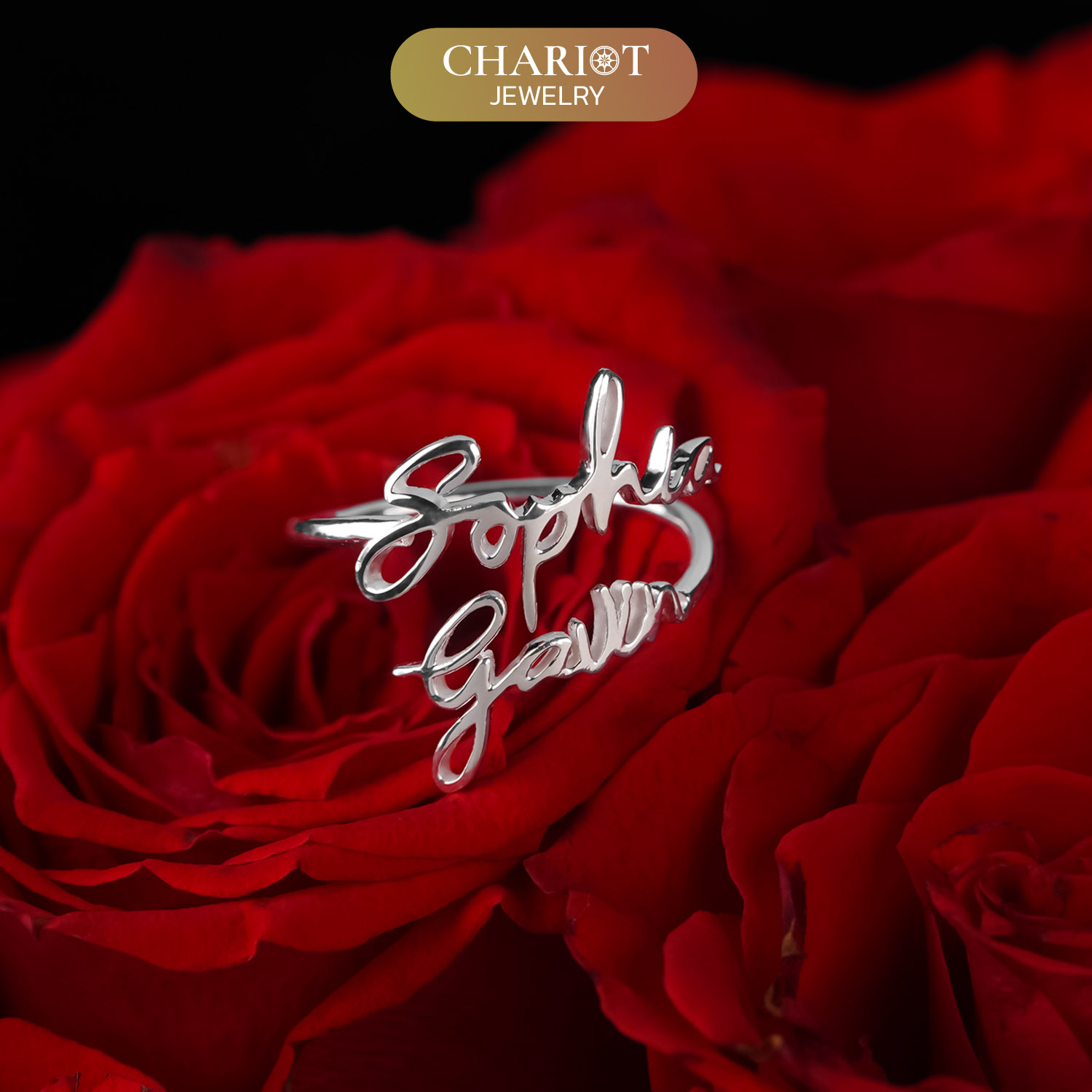 Personalized Couple Name Ring