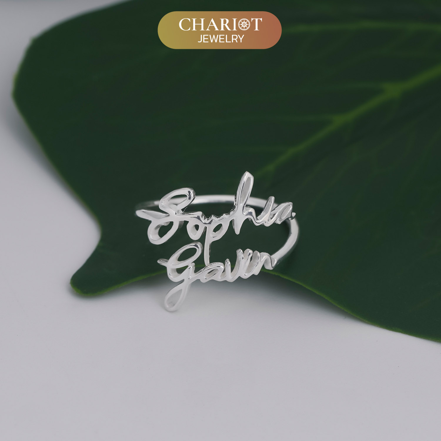 Personalized Couple Name Ring