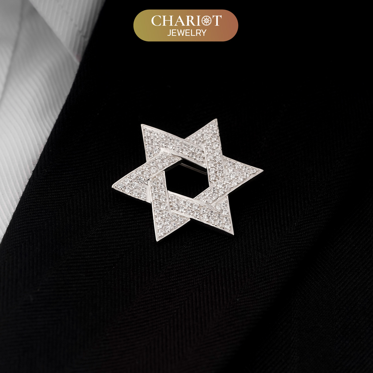 Enchanted Starlight Gem Lapel Pin