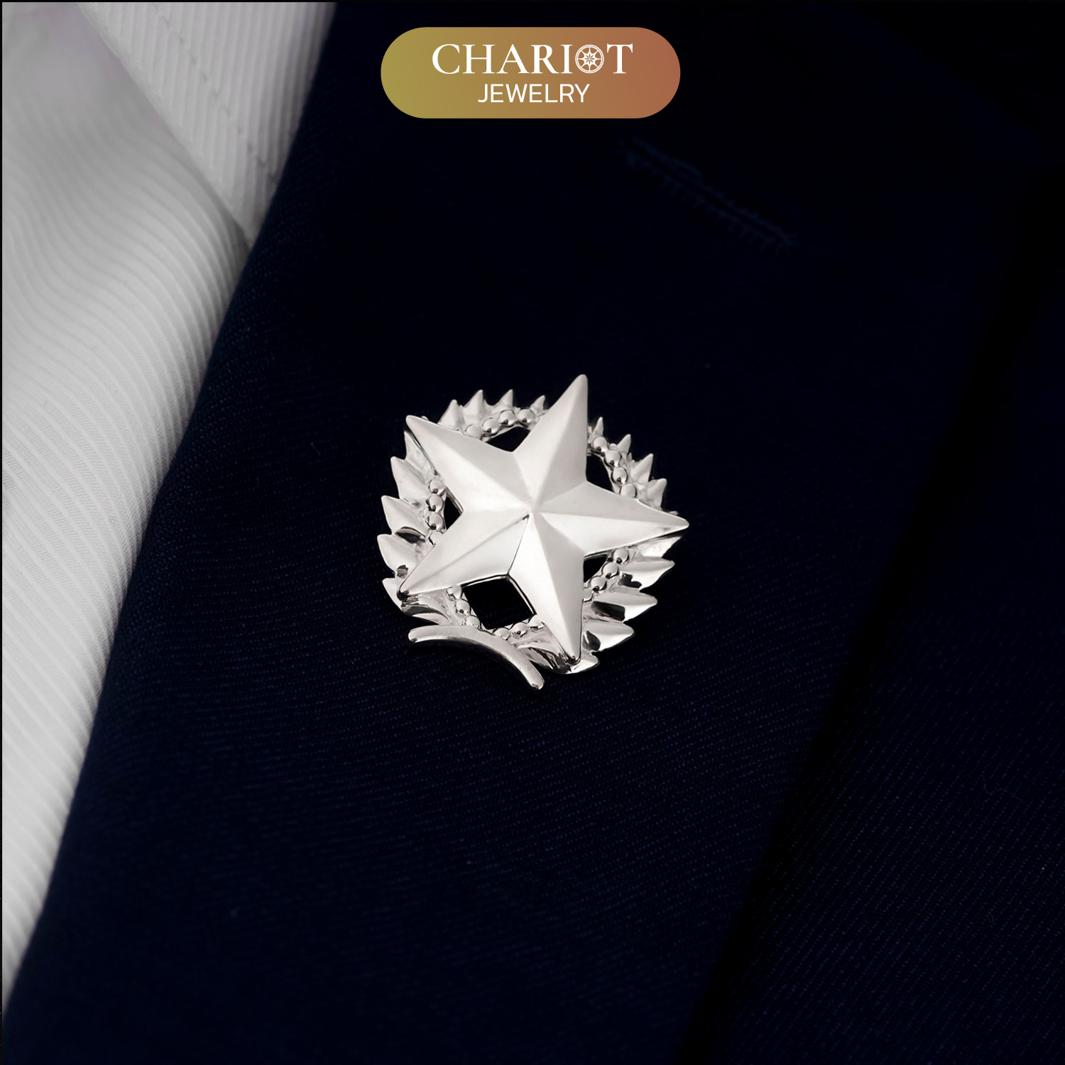 Glory Star Lapel Pin