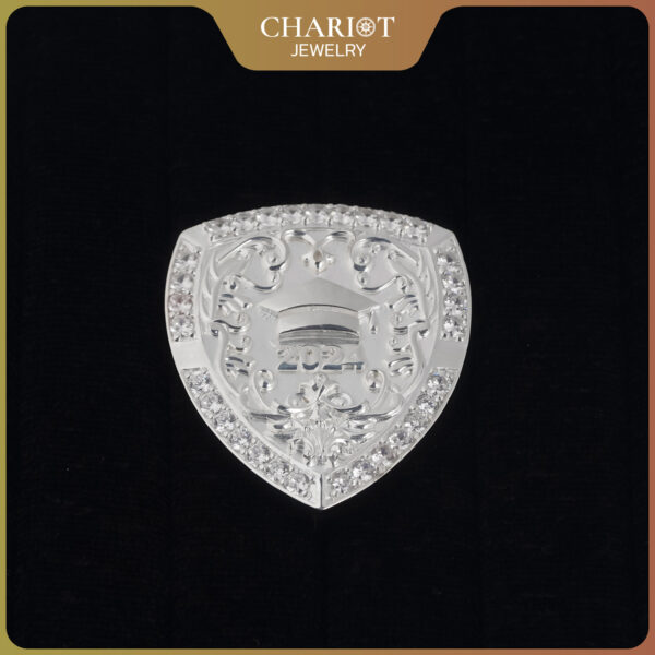 Graduation Shield Lapel Pin