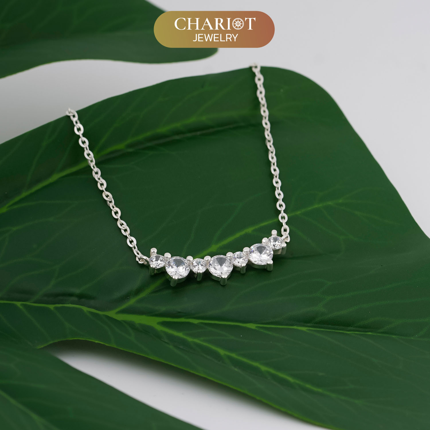 Radiant Blossom Garland Necklace