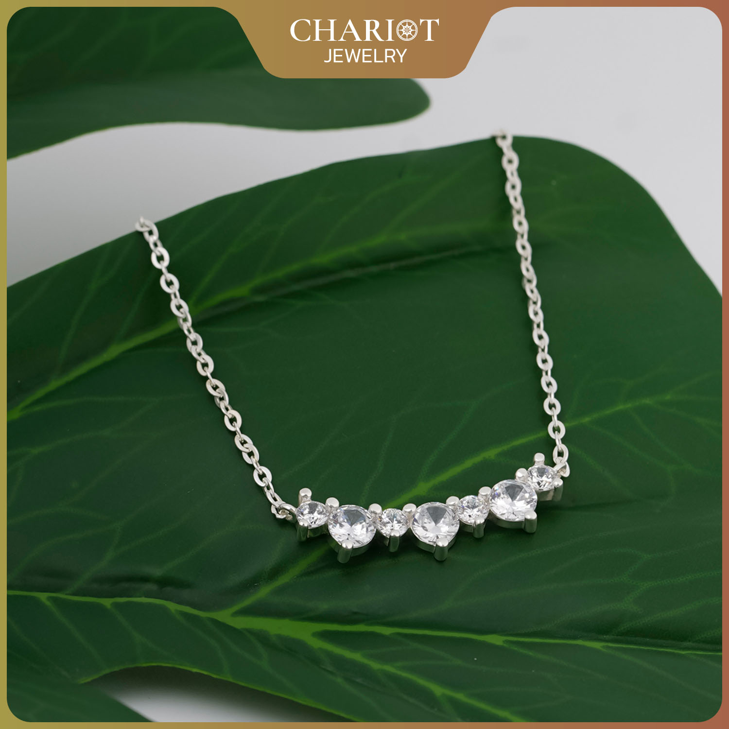 Radiant Blossom Garland Necklace