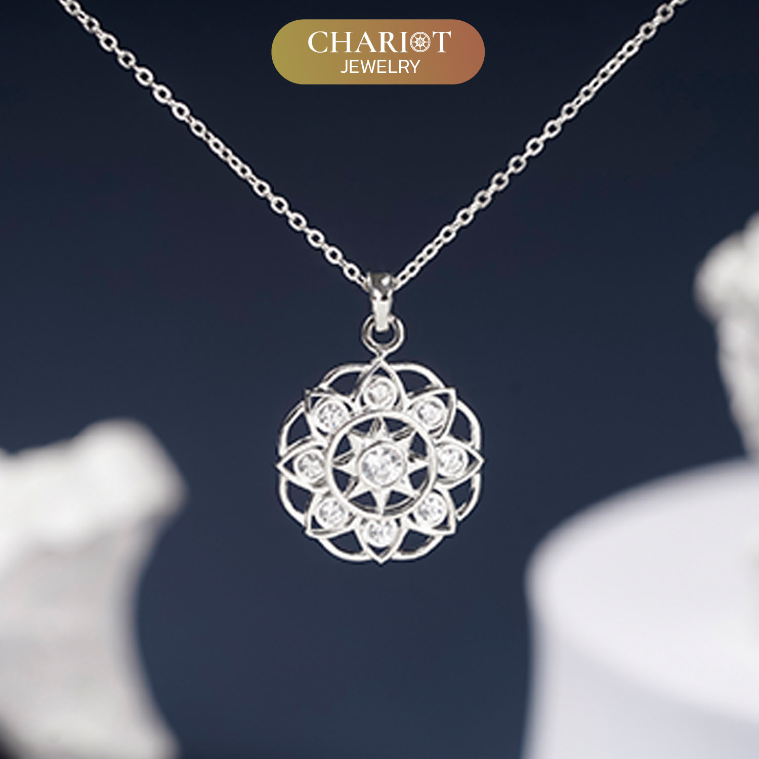 Sun Hill Pendant Necklace