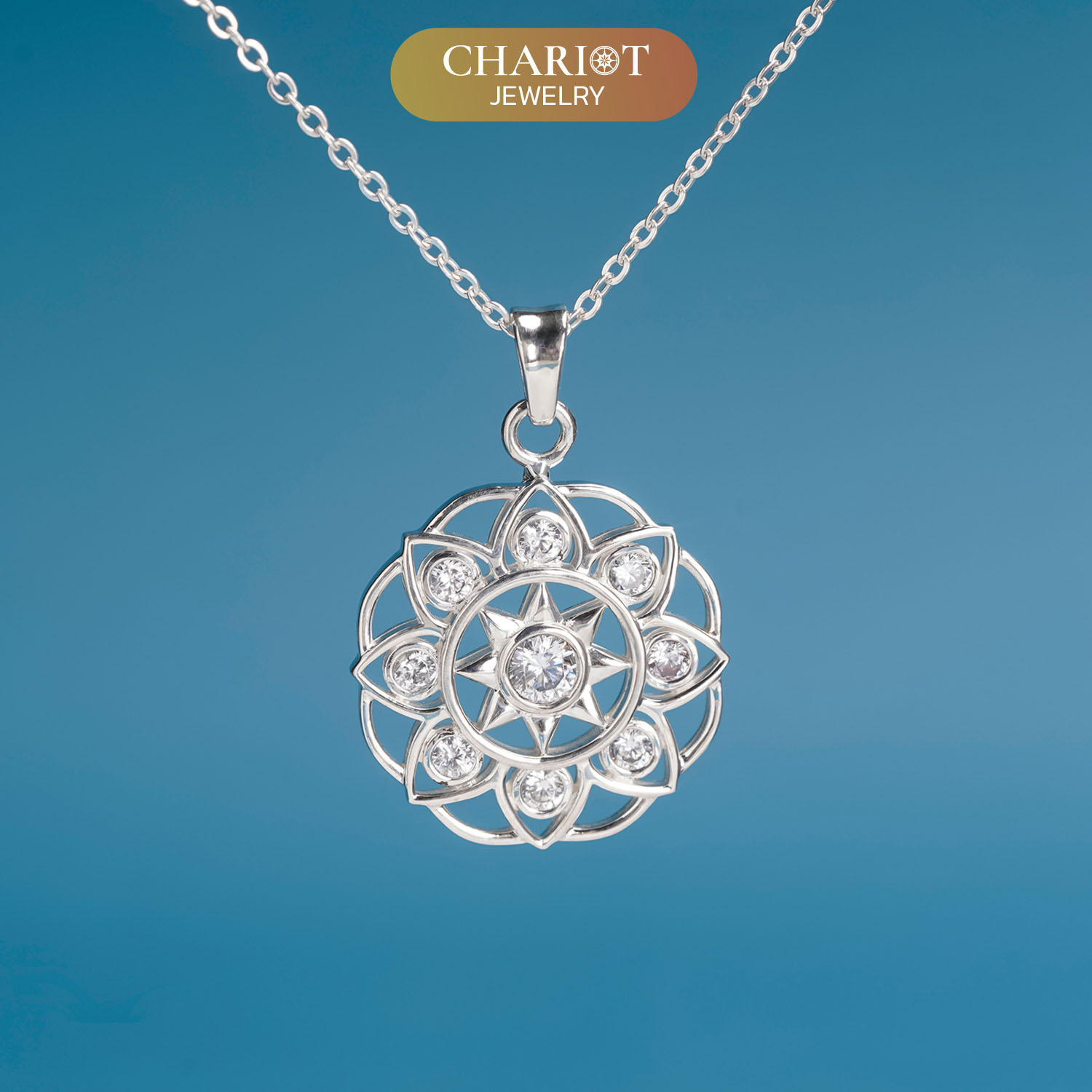 Sun Hill Pendant Necklace