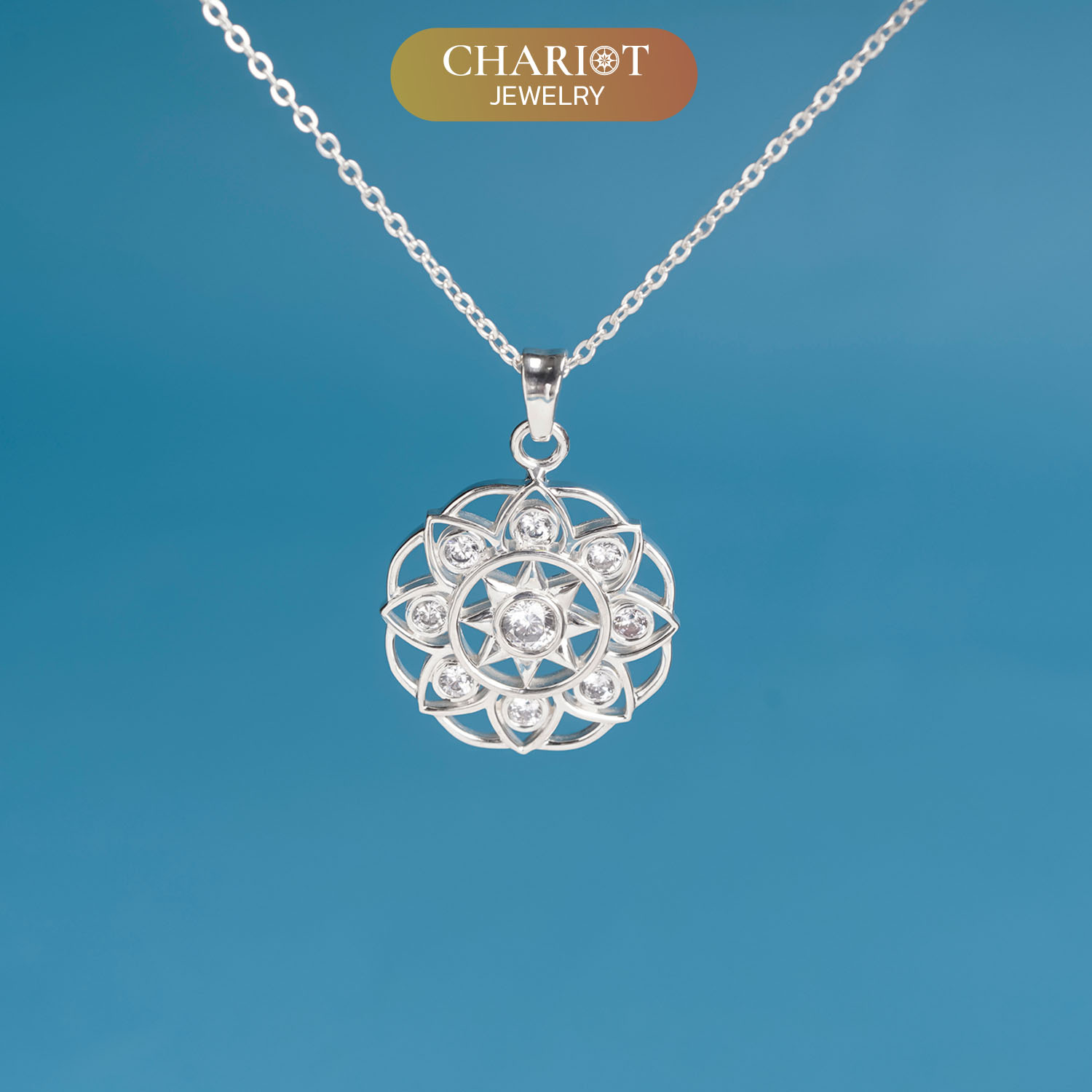 Sun Hill Pendant Necklace