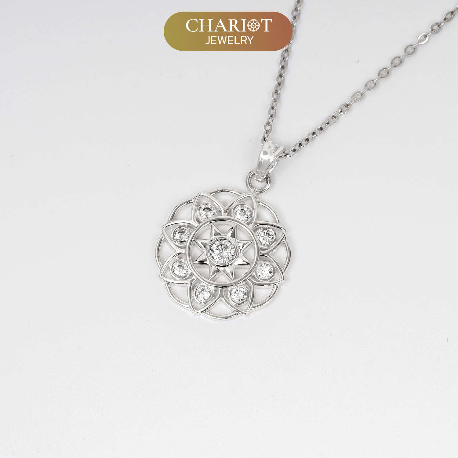 Sun Hill Pendant Necklace