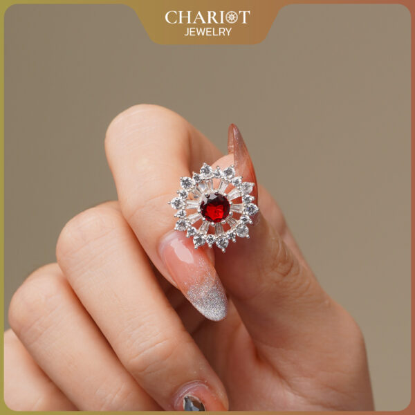 Twinkle wheel earrings