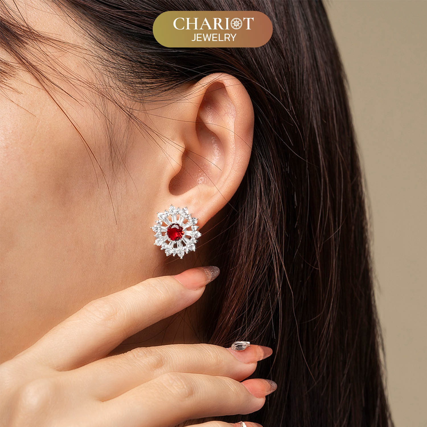 Twinkle wheel earrings