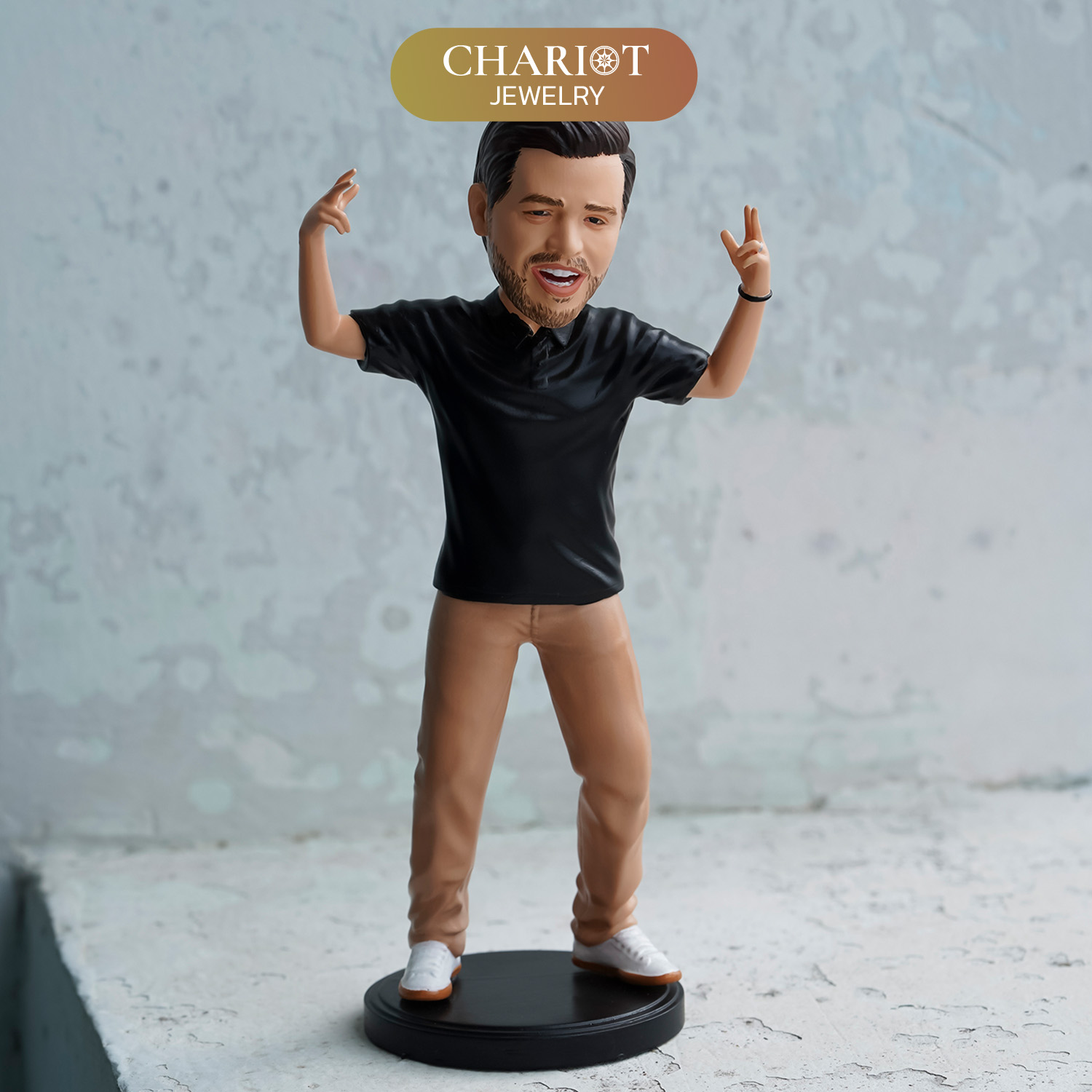 Confident Charisma 3D Statue