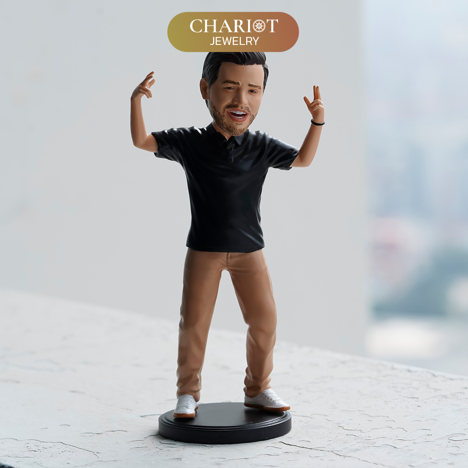 Confident Charisma 3D Statue