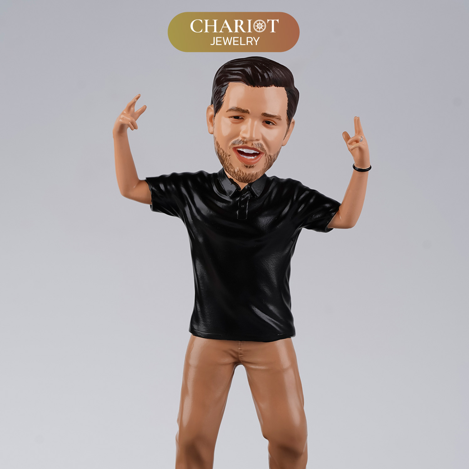 Confident Charisma 3D Statue