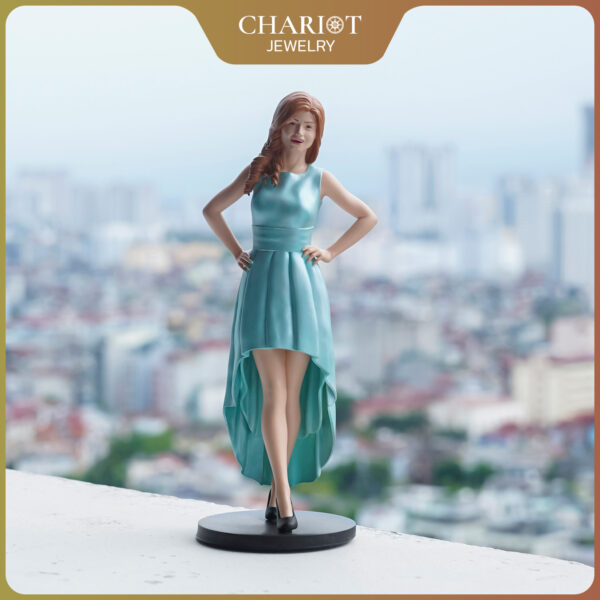 Pretty Girl 3D Statues