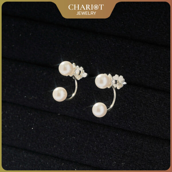 Two-in-One Pearl Earrings
