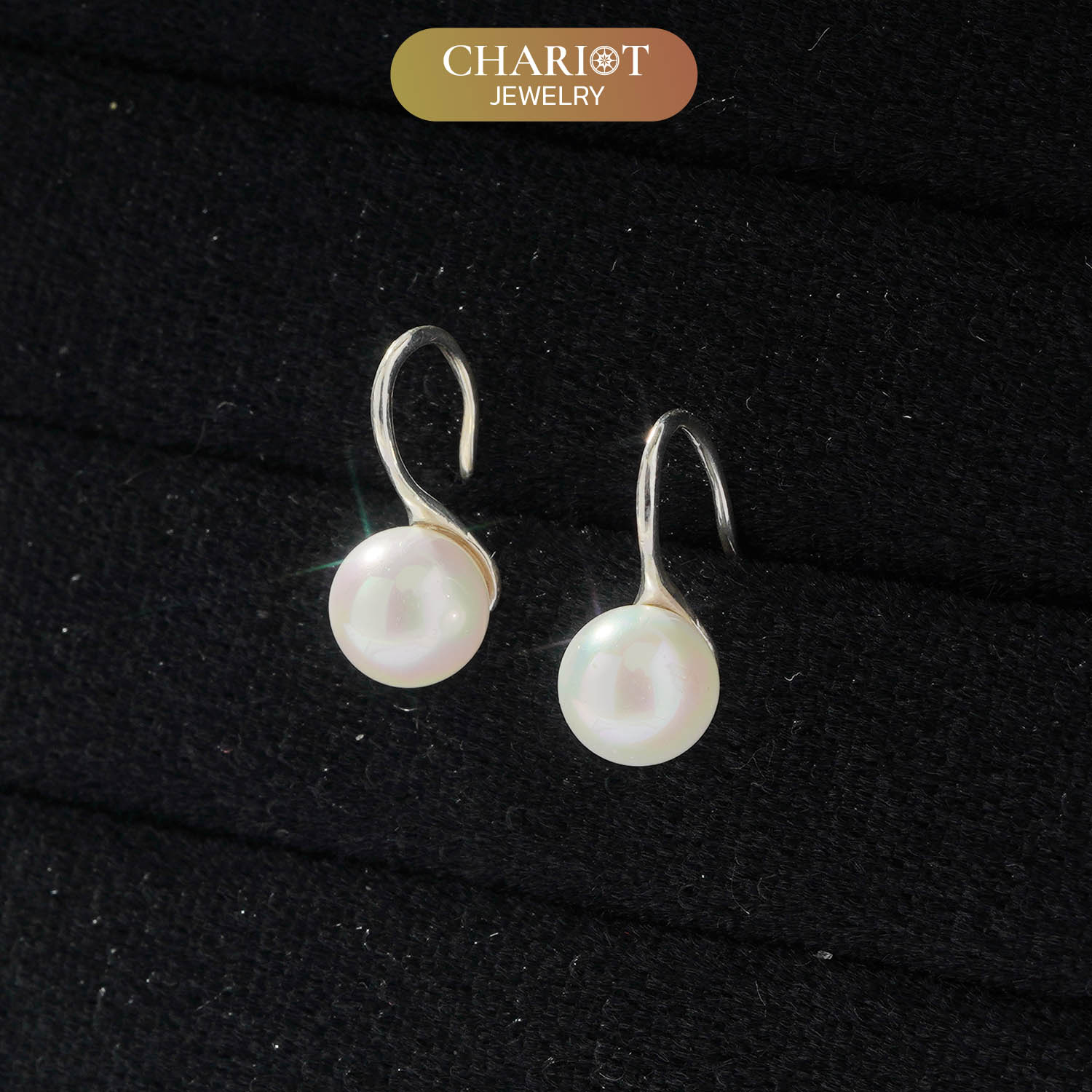 Minimalist Pearl Earrings