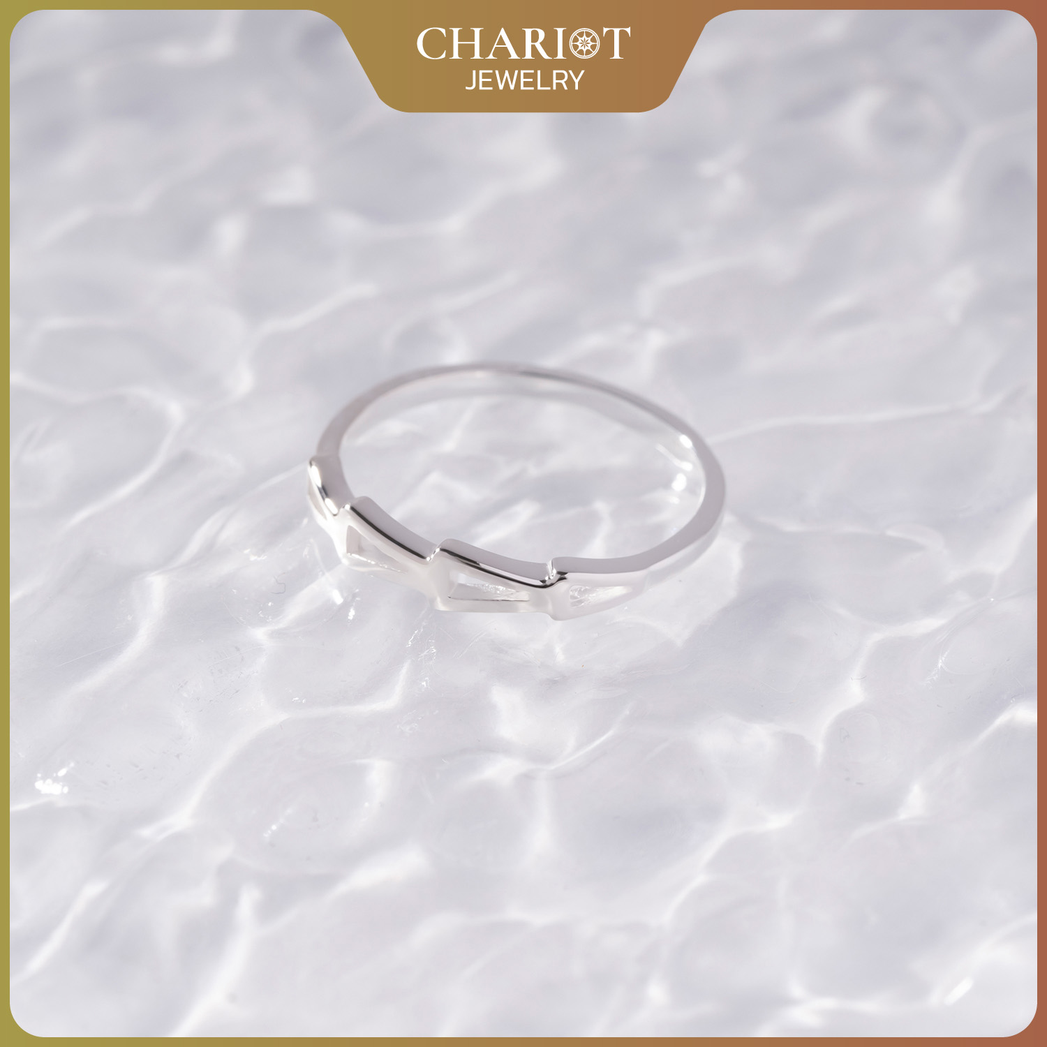 Triangle Signet Ring