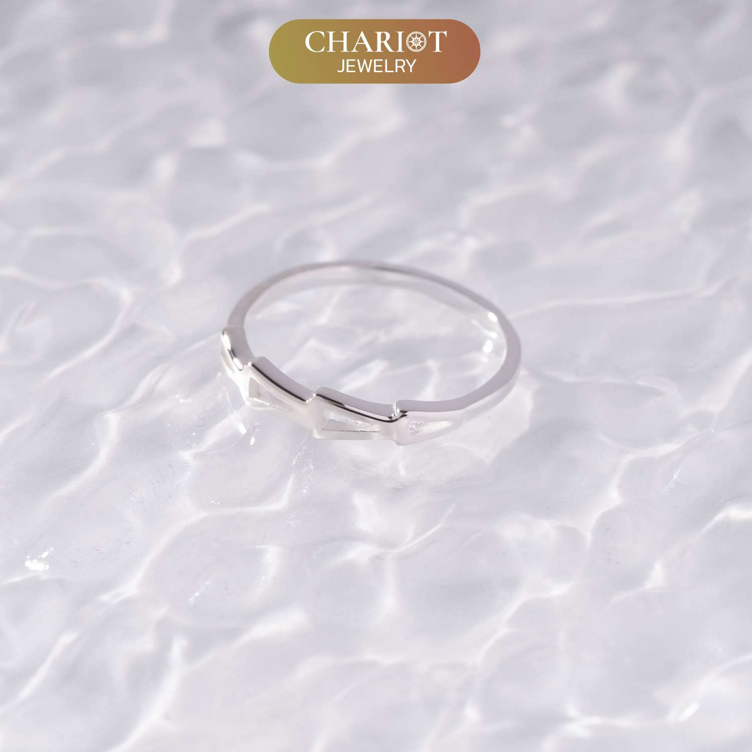 Triangle Signet Ring