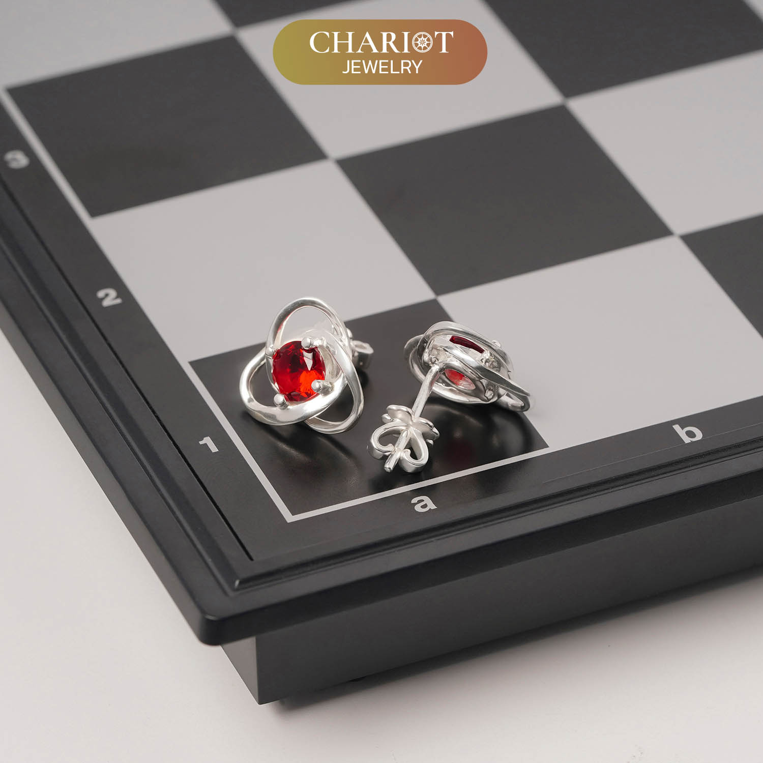 Personalized Gift For Mom - Core Memories Earrings - Moissanite - Happy Mother's Day 2, to My Beautiful Mother