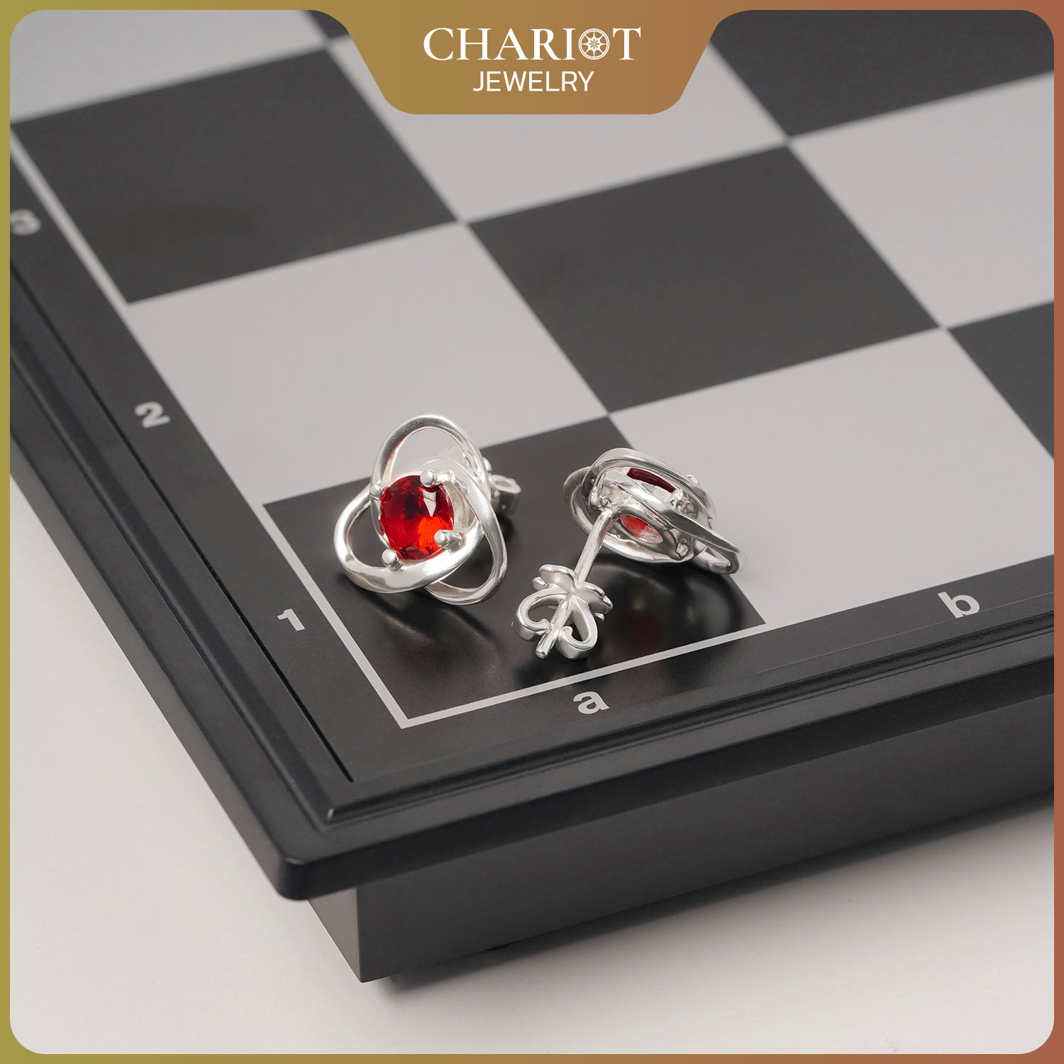 Personalized Gift For Mom - Core Memories Earrings - Moissanite - Happy Mother's Day 2, to My Beautiful Mother