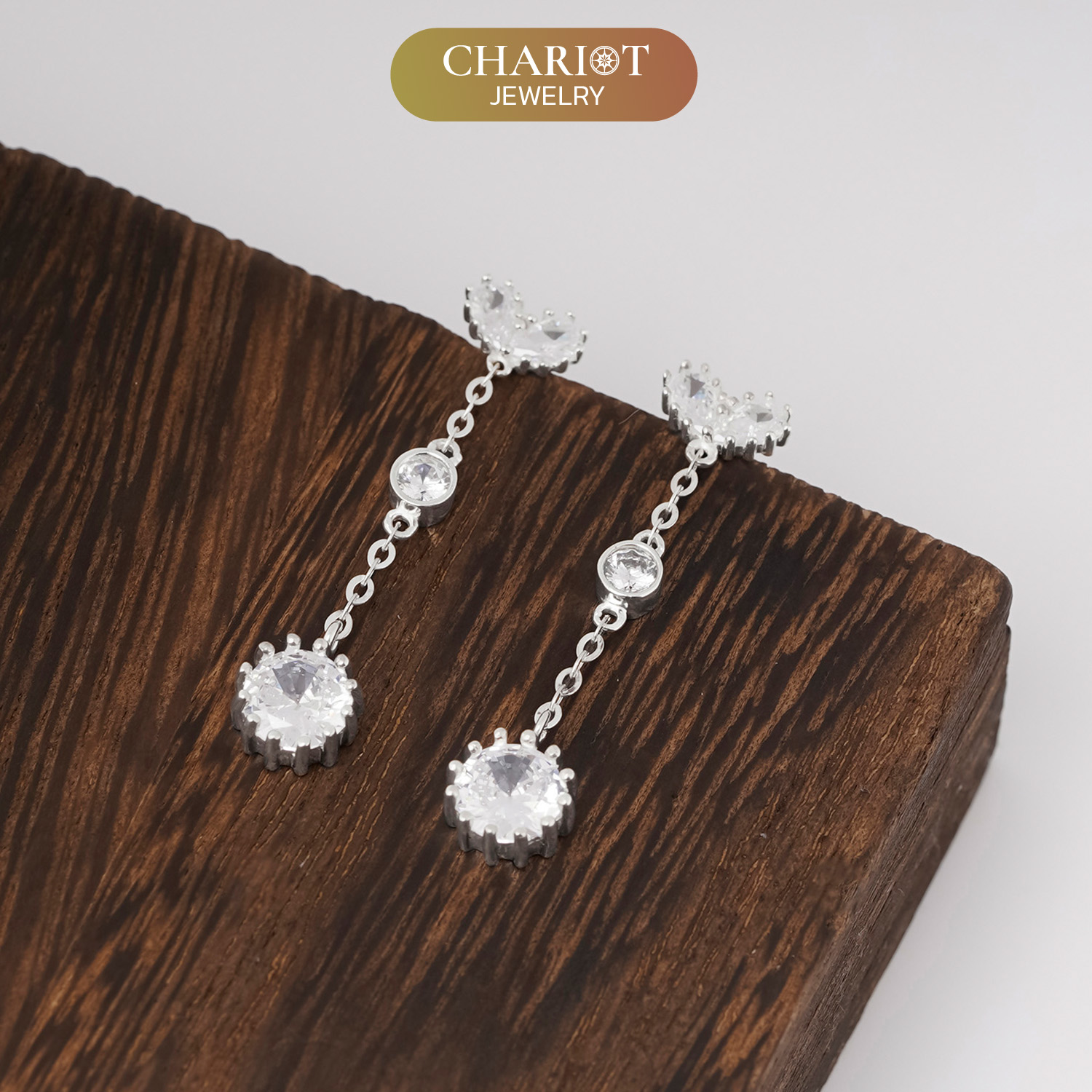 Ethereal Heartdrop Earrings