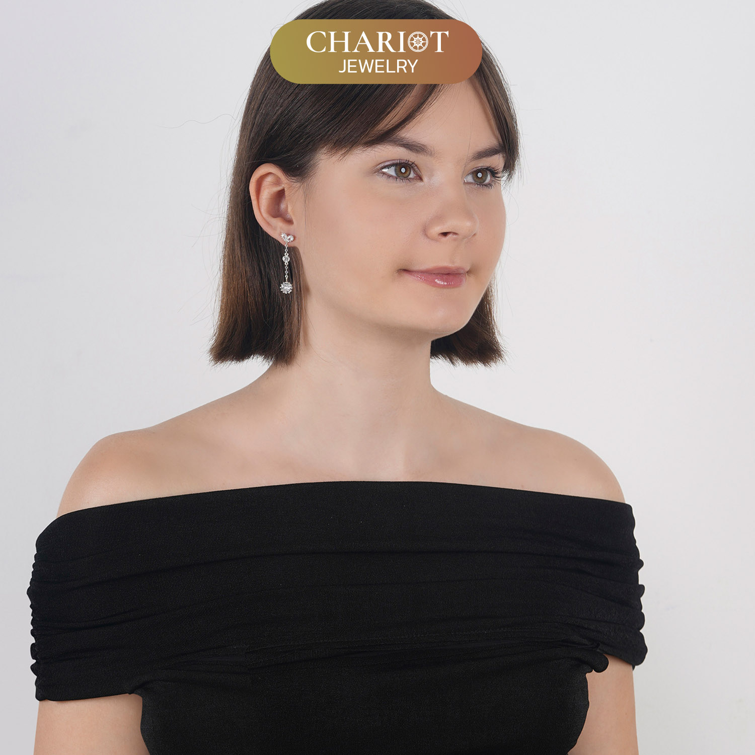 Ethereal Heartdrop Earrings