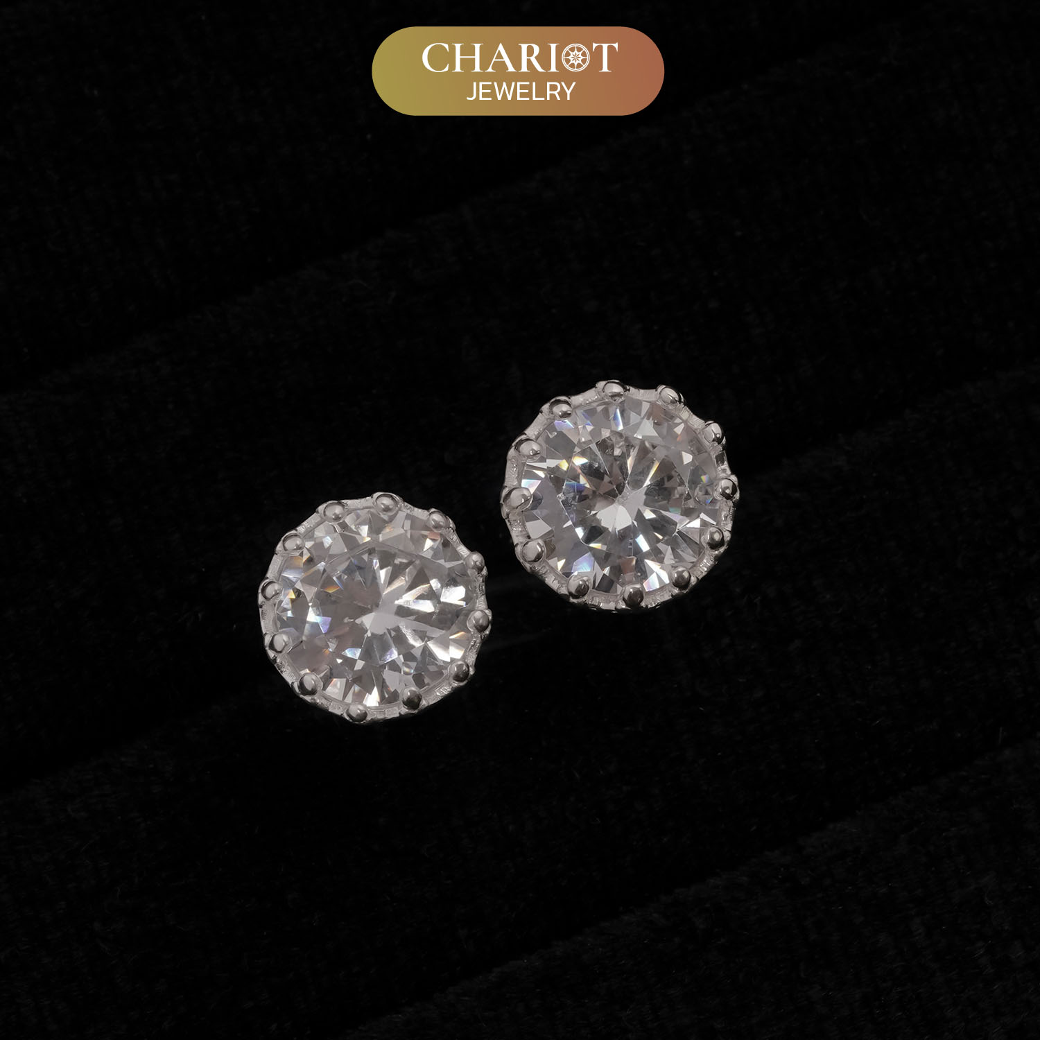 Royal Crown Earrings