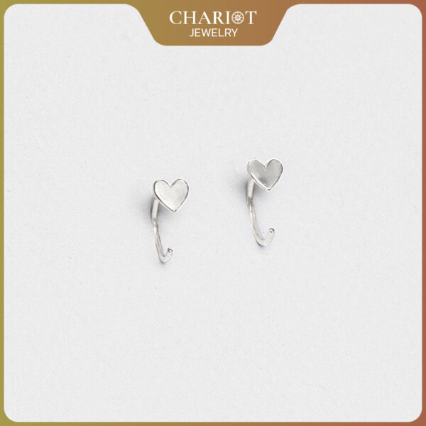 Tiny Heart Earrings