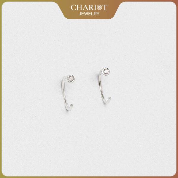 Round Stone Earrings