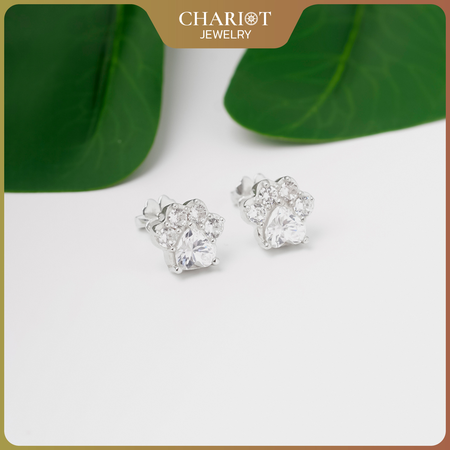 Pet Footprint Earrings