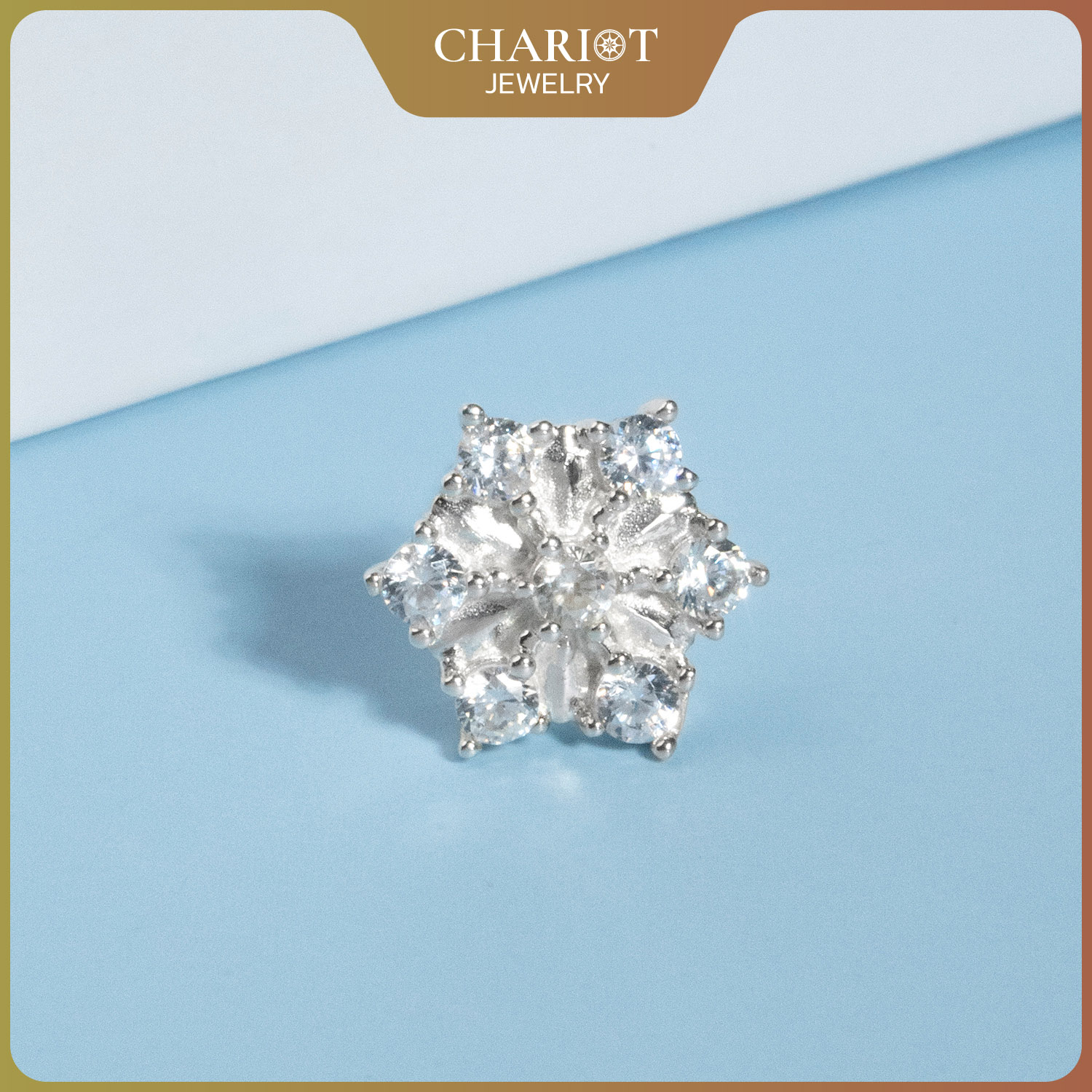 Snow Flower Earrings