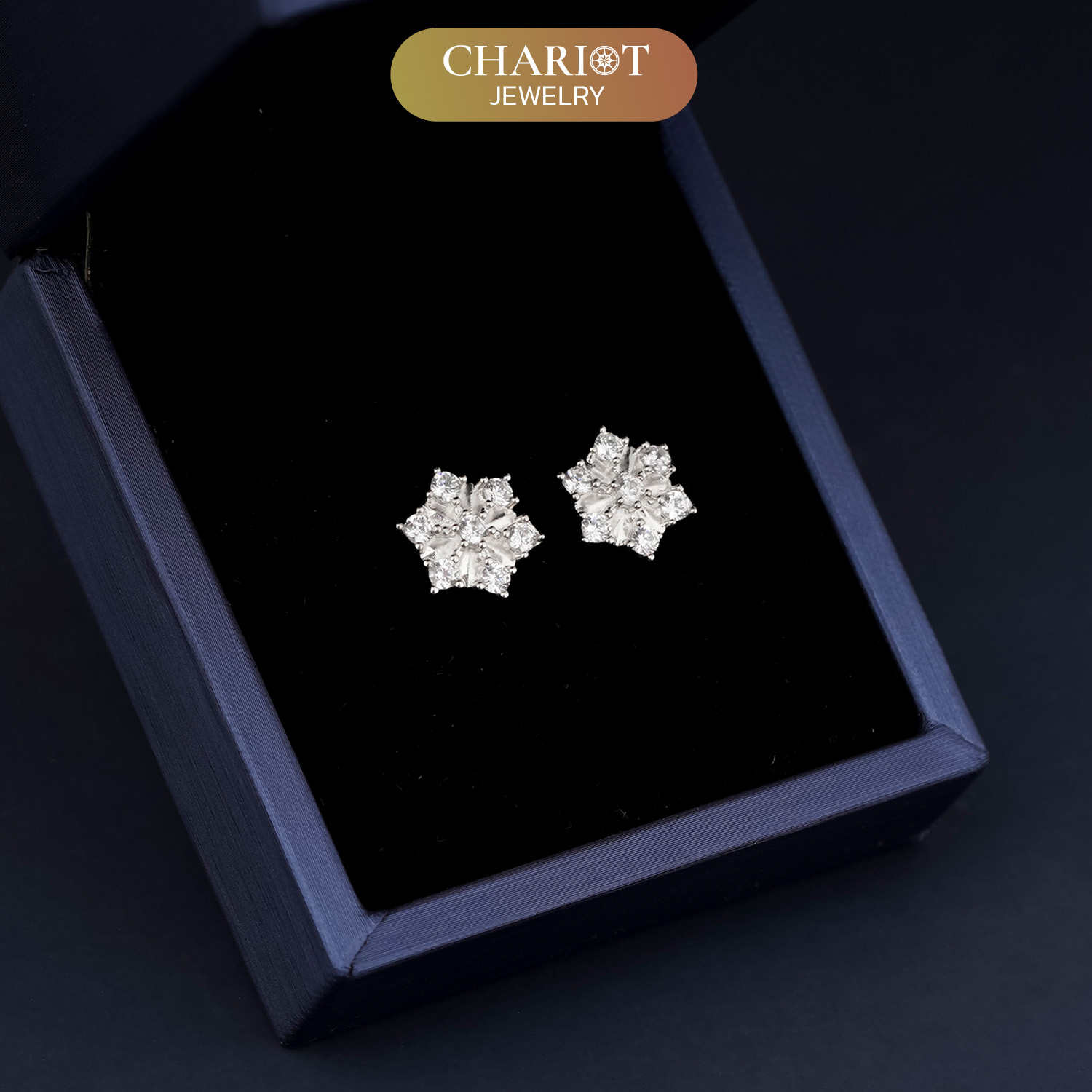 Snow Flower Earrings