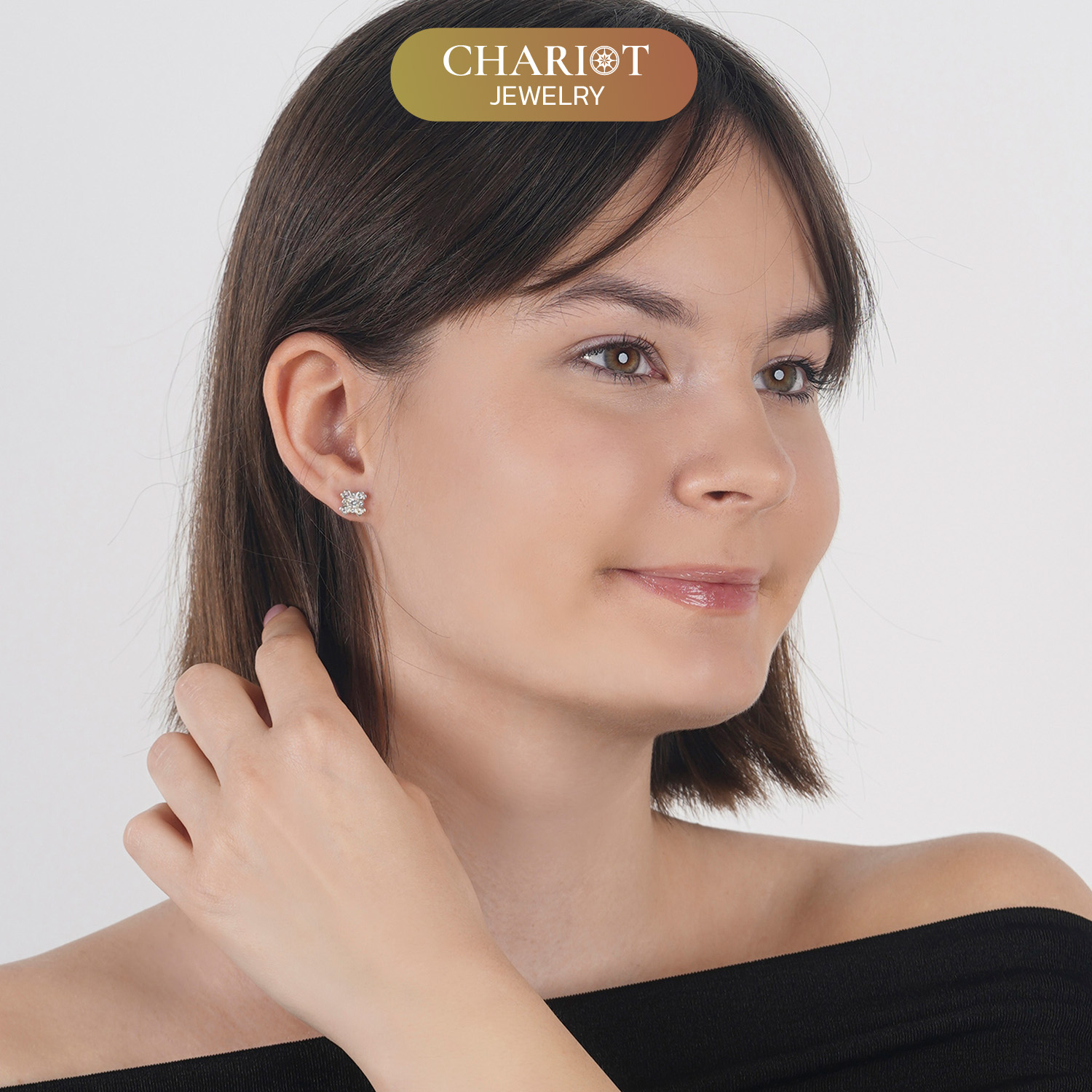 Crystallized Blossom Earrings