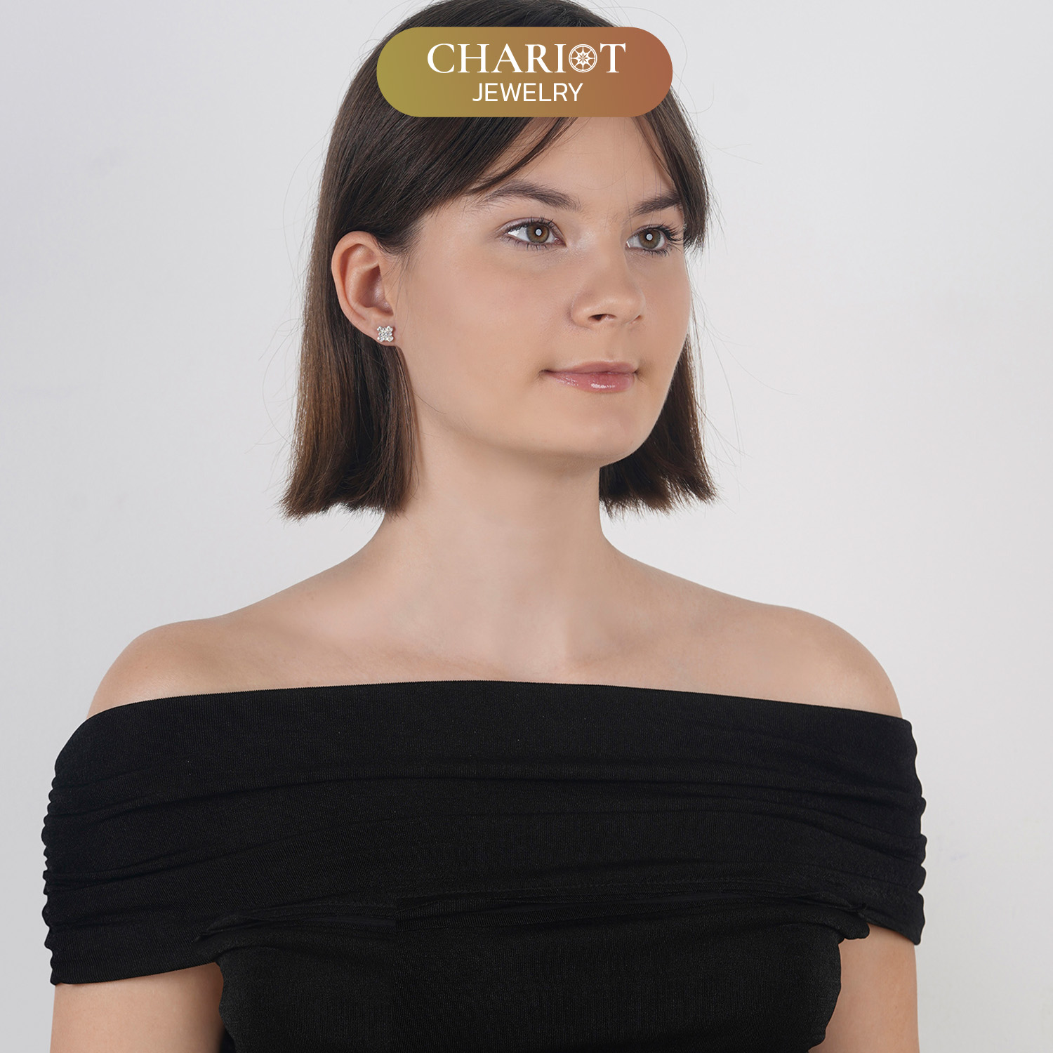 Crystallized Blossom Earrings