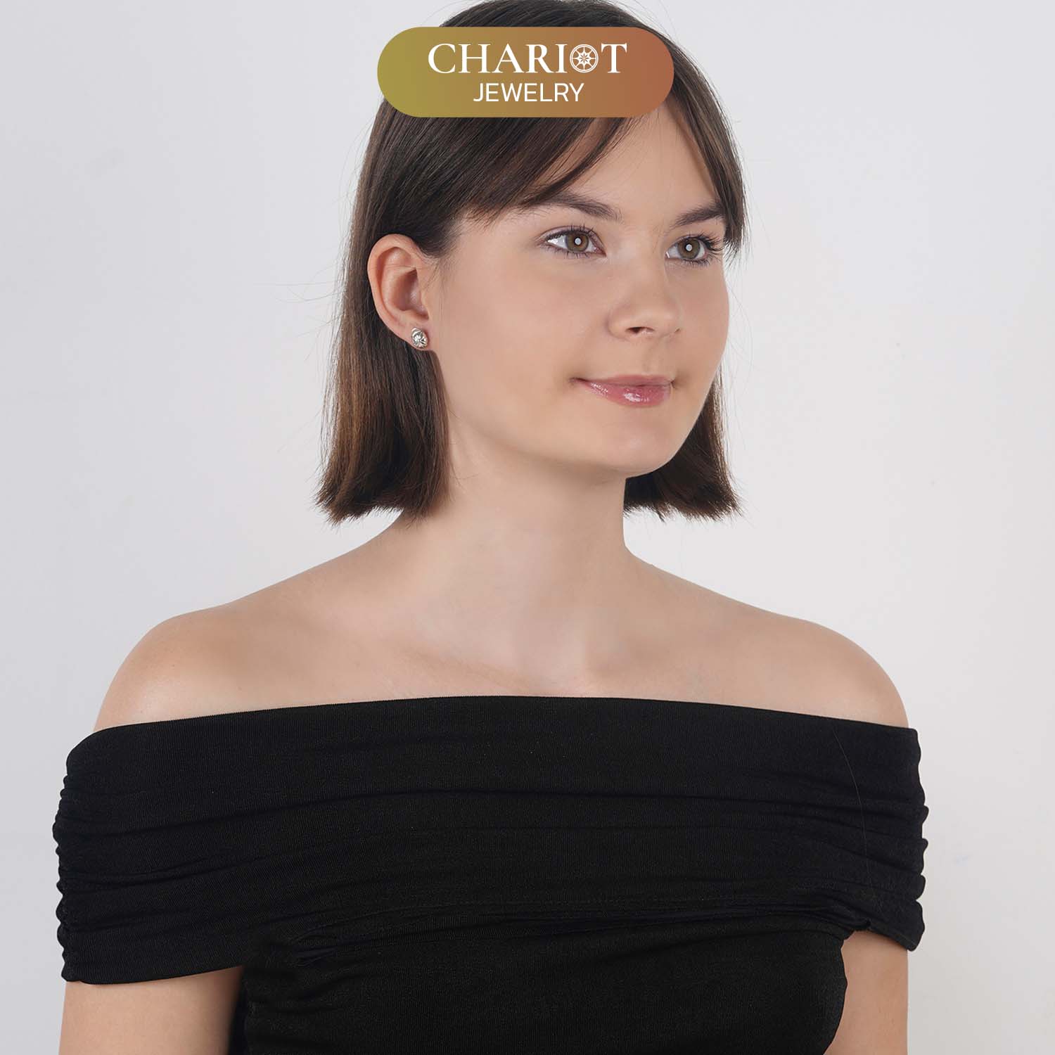 Baseball Cap Stud Earrings