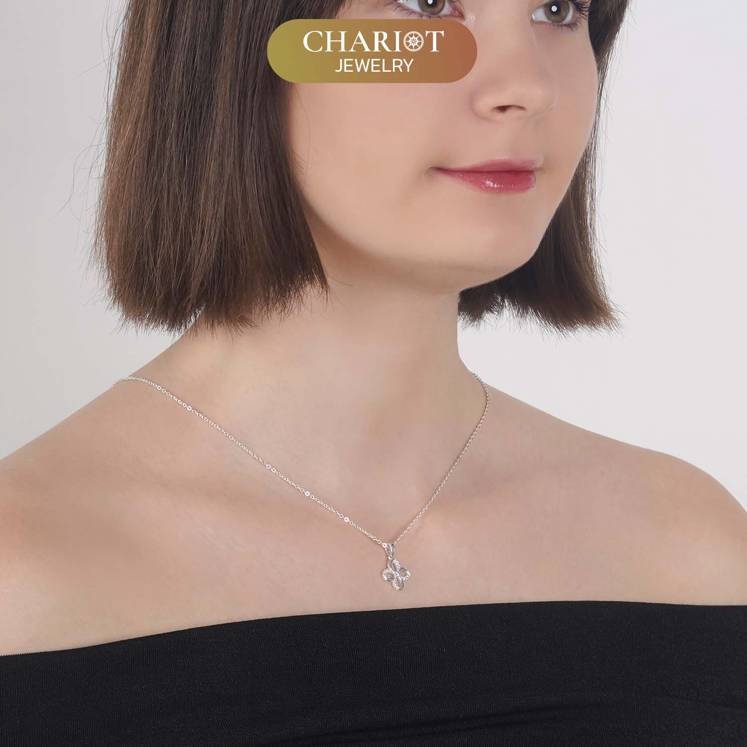 Floral Sparkle Necklace