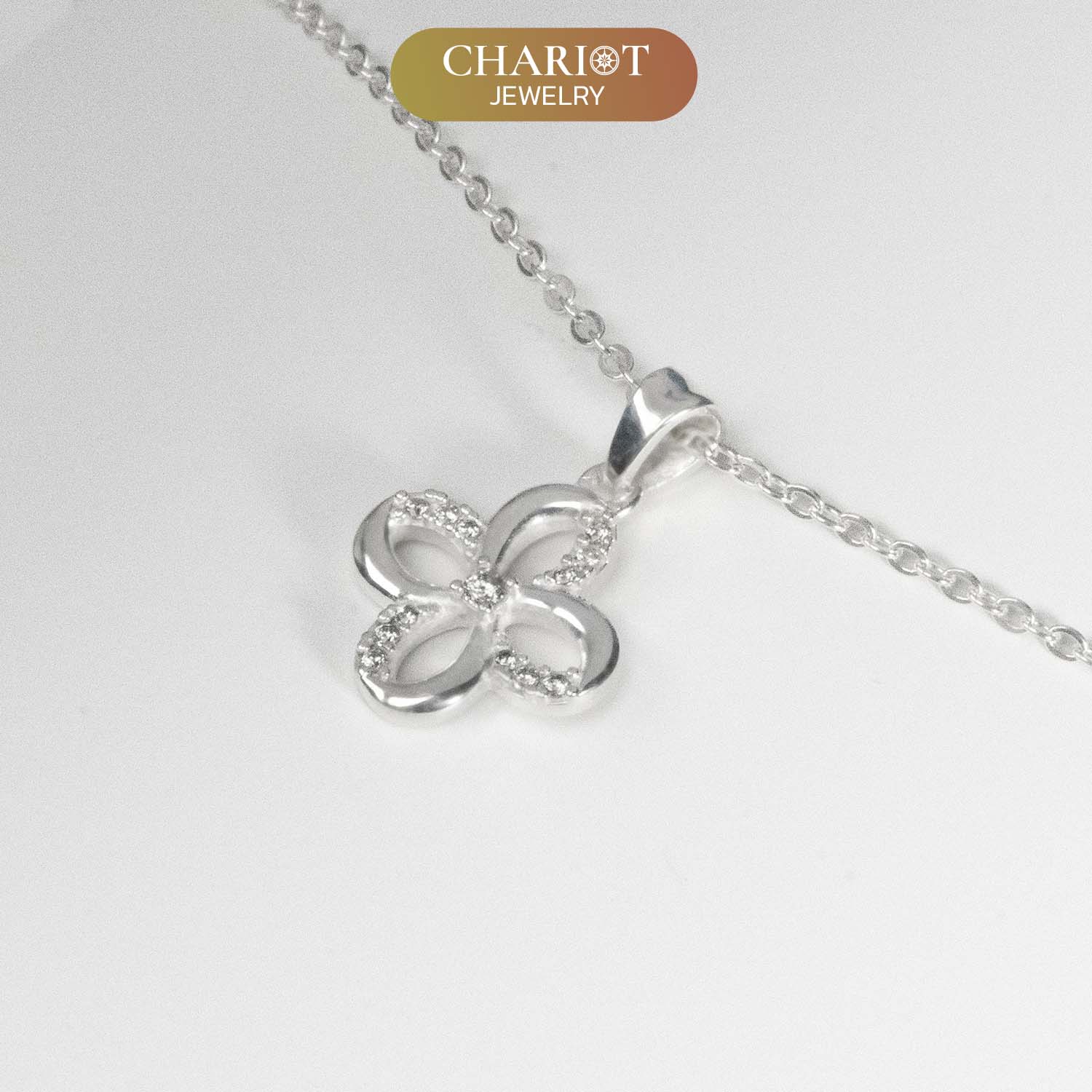 Floral Sparkle Necklace