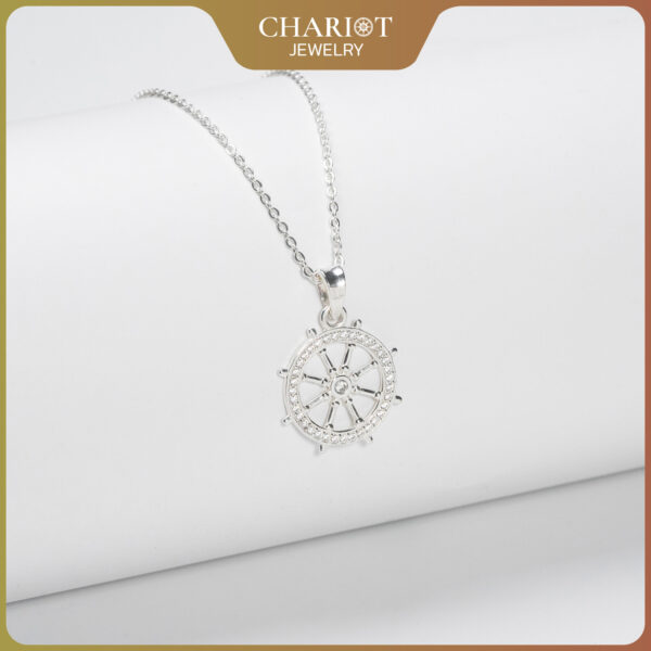 Ship Wheel Necklace
