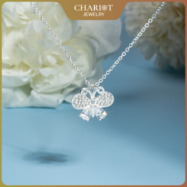 FlutterGem Butterfly Necklace