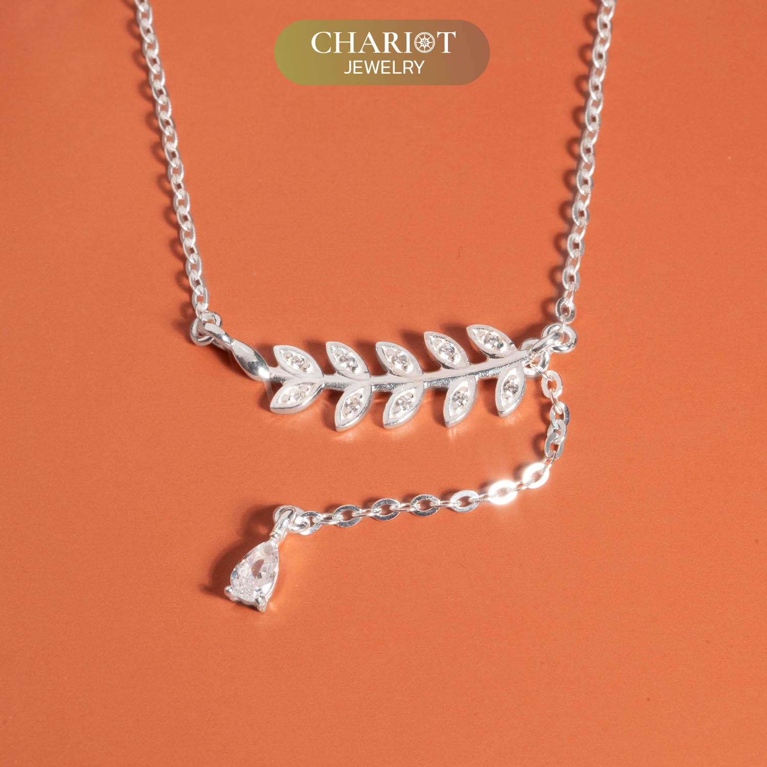 Olive Branch Necklace