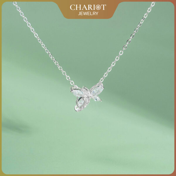 Glimmer Dragonfly Necklace