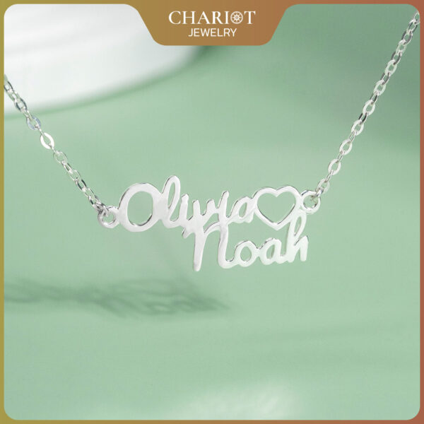 Customized Name Couple Necklace