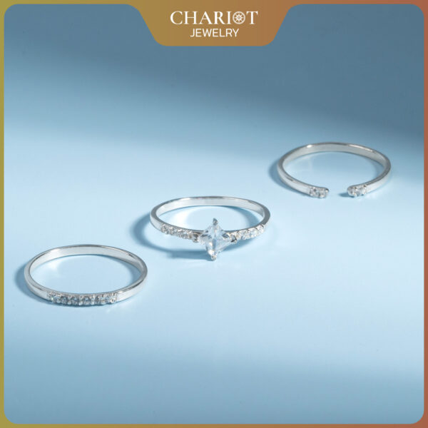 Layered Eternity Ring Set