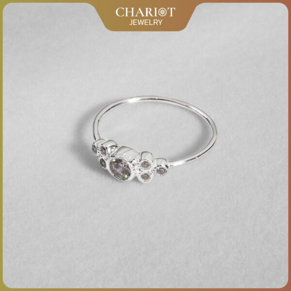 Starlit gemstone ring
