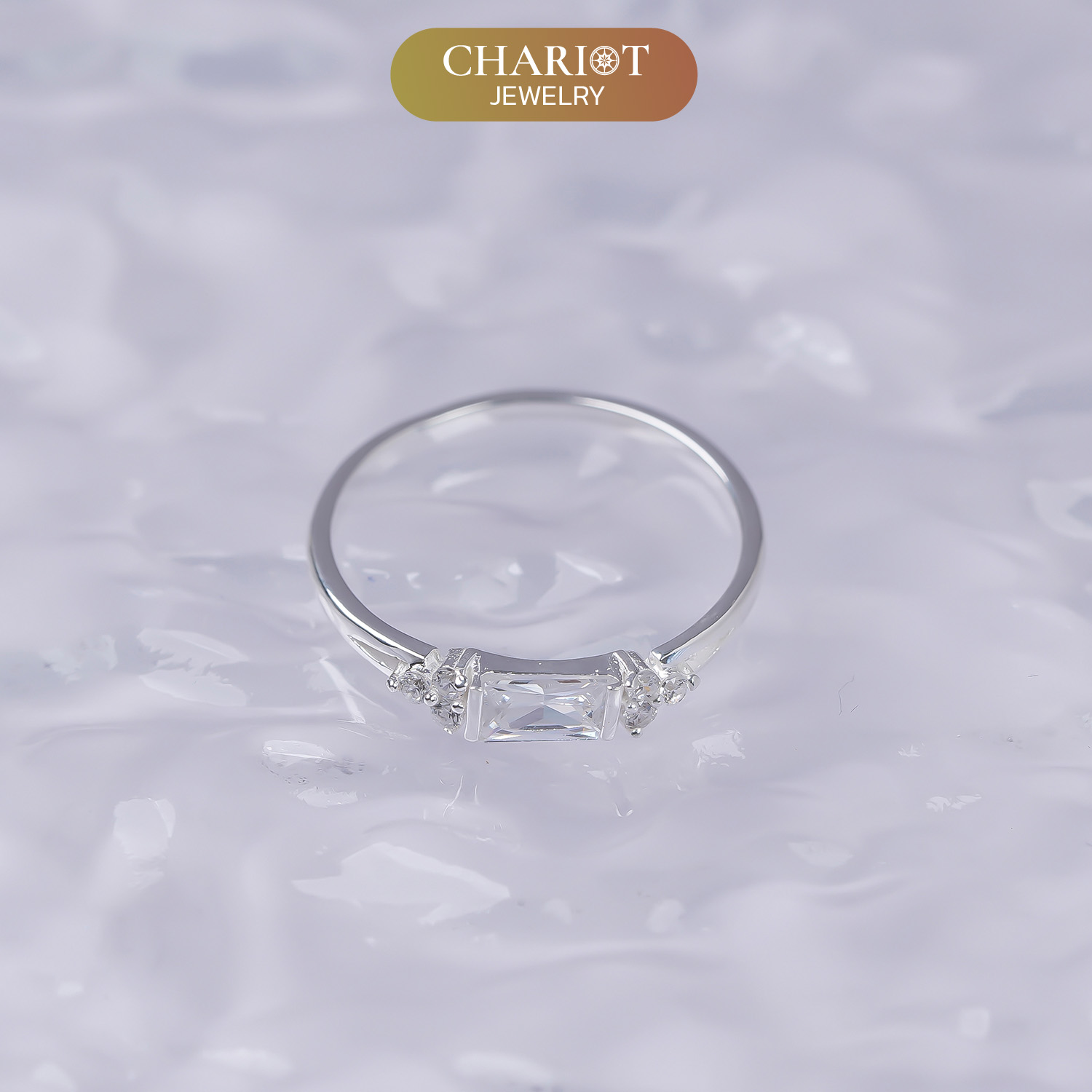 Classic Square Design Ring