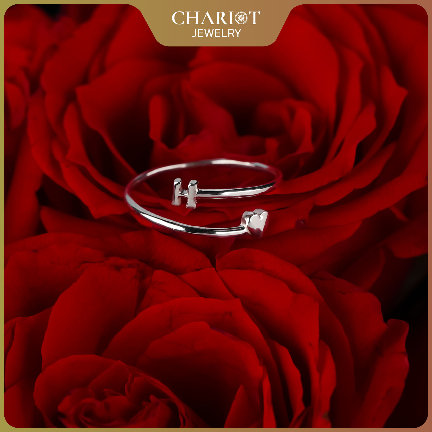 Heart and Initial Ring