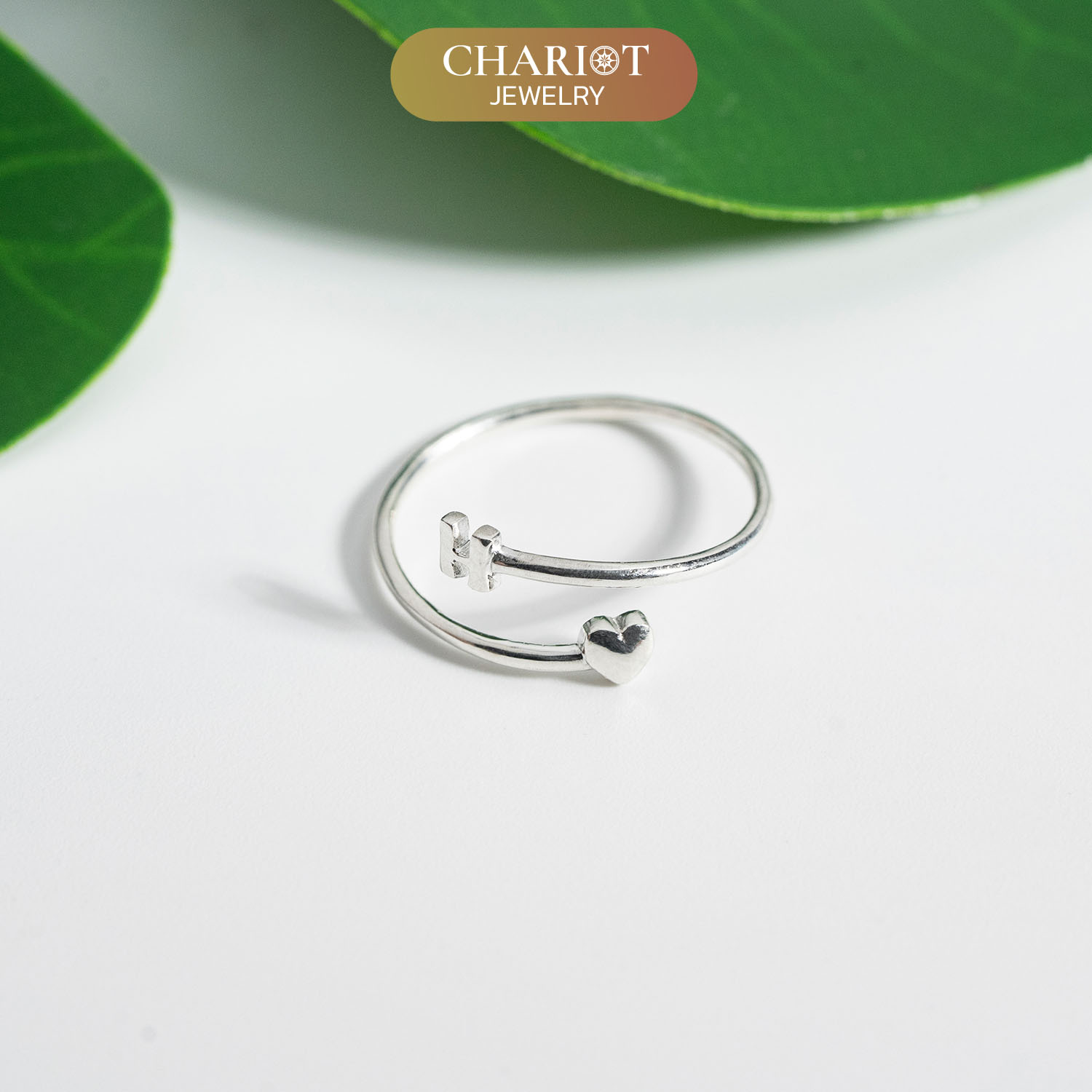 Heart and Initial Ring