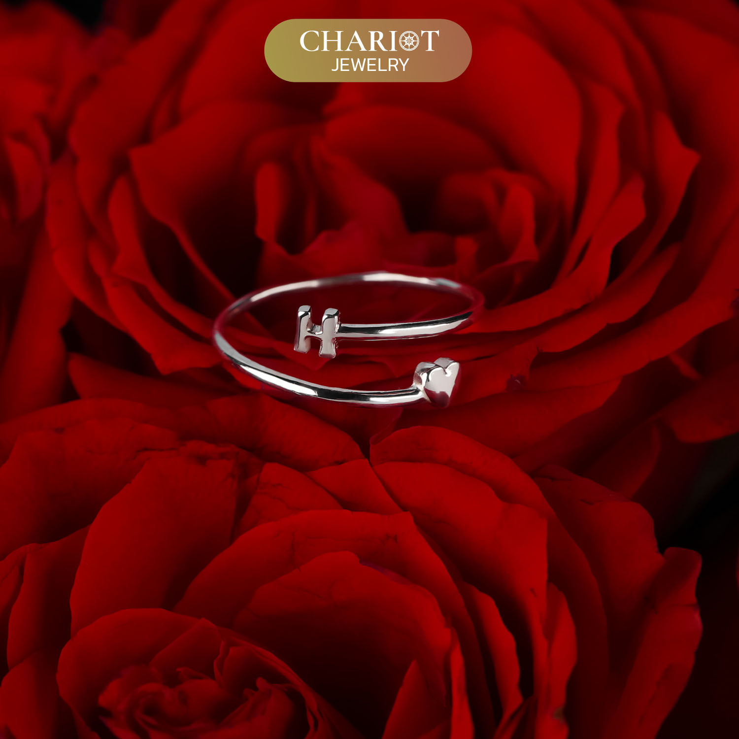 Heart and Initial Ring