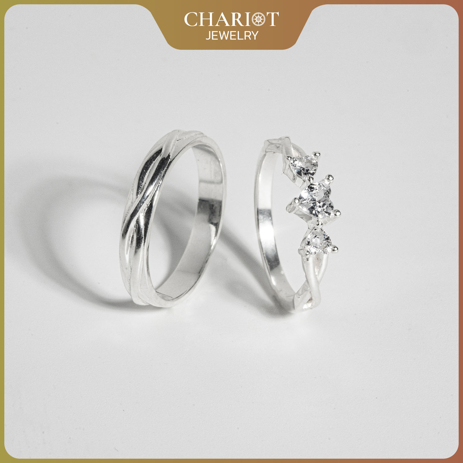 Infinity Love Duo Ring